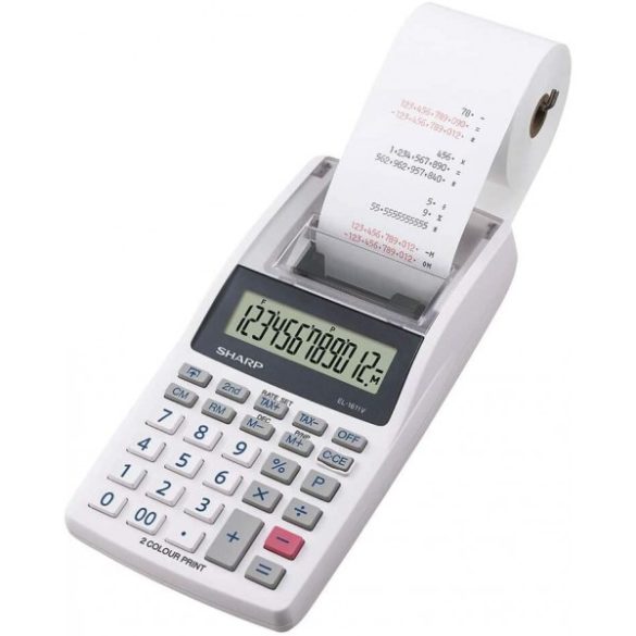 Sharp EL-1611V szalagos számológép