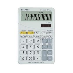 Sharp EL-M332BWH fehér asztali számológép