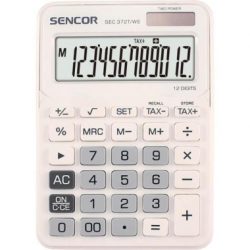 2 db SENCOR SEC 372T/WE asztali számológép